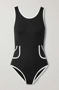 Promo â ERES Maillot De Bain Dos Ouvert Bicolore Nautic Papillon ,Noir đ„