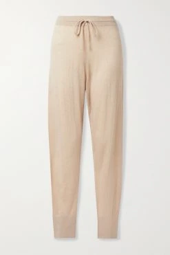 Les meilleures critiques de 😉 ERES Pantalon De Survêtement En Cachemire à Mailles Pointelle Pimpant ,Sable 🎉