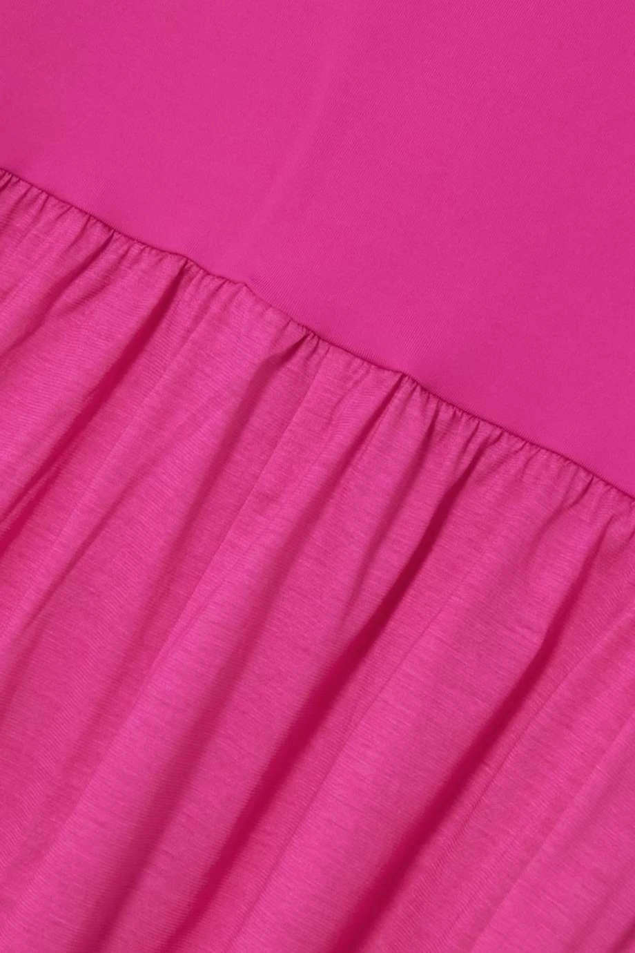 Acheter 🎉 ERES Robe Longue Bustier En Jersey De Coton Zephyr Ankara ,Rose ✔️ – Image 5