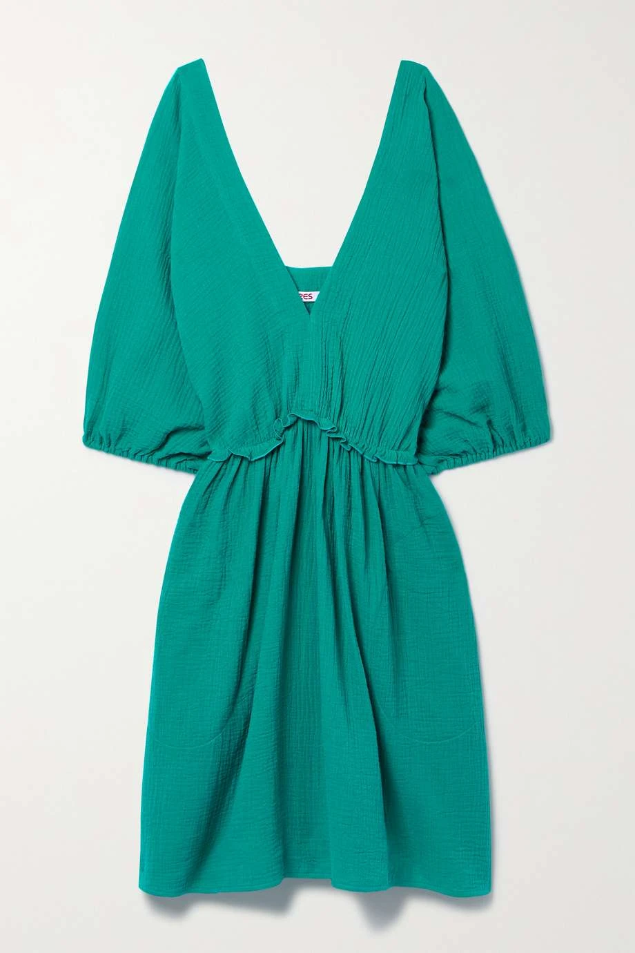 Meilleure affaire ⭐ ERES Mini-robe En Crépon De Coton Eris Déesses ,Jade 🥰