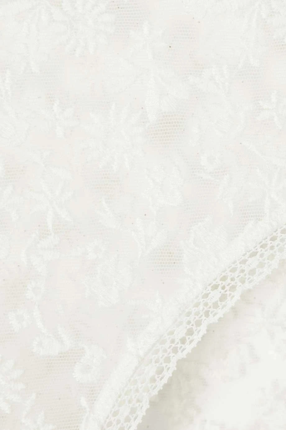 De gros đ ERES Culotte En Tulle Stretch Ă Broderies Et Ă Finitions En Dentelle Surprise ,Blanc âïž â Image 4