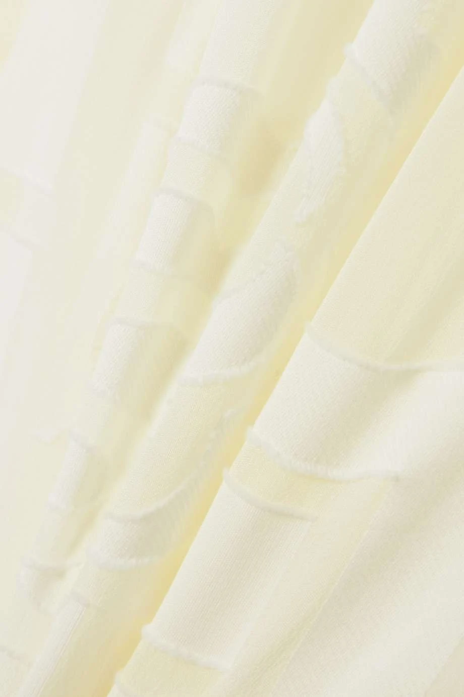 Les meilleures critiques de ✨ ERES Robe Midi En Jacquard De Soie Et De Coton Mélangés Fleuri Naturelle ,Blanc ⌛ – Image 4