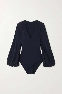 Le moins cher 🥰 ERES Body En Jersey Stretch Heba X Maison Rabih Kayrouz ,Bleu Marine ✔️