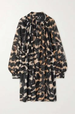 Vente flash ⭐ ERES Cafetan En Voile De Coton à Imprimé Léopard Lea X Maison Rabih Kayrouz 😉