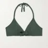 Acheter ⌛ ERES Haut De 🥰 Bikini Triangle Dos Nu Naïades Beauté ,Vert 👍