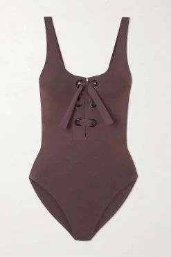 Top 10 🥰 ERES Maillot De Bain à Lacets Naïades Cléodore ,Marron ⌛