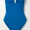 Offres 🧨 ERES Maillot De Bain Bustier Les Essentiels Cassiopée ,Bleu Vif 🧨