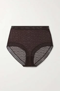 Top 10 🛒 ERES Culotte En Tulle Stretch à Broderies Intention ,Marron Foncé 🔥