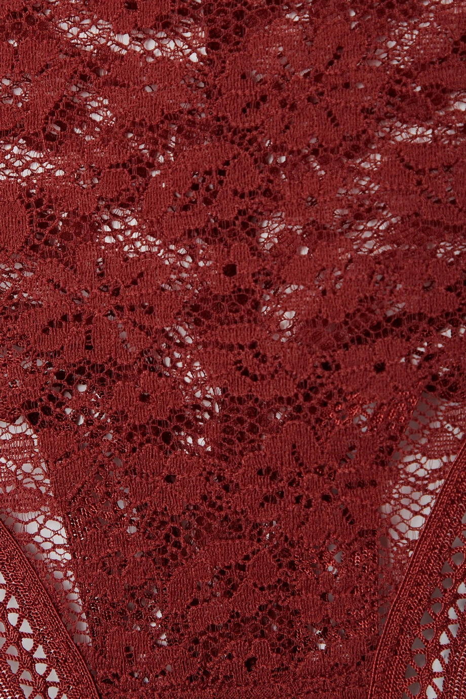 Promo ✨ ERES String En Dentelle Leavers Stretch Vigne ,Rouge Claret ❤️ – Image 4