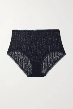 Tout neuf 🎉 ERES Culotte En Dentelle Leavers Stretch Craie ,Bleu Nuit ✨