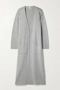 Le moins cher ✔️ ERES Cardigan En Laine Et Cachemire Mélangés Aime ,Gris ❤️