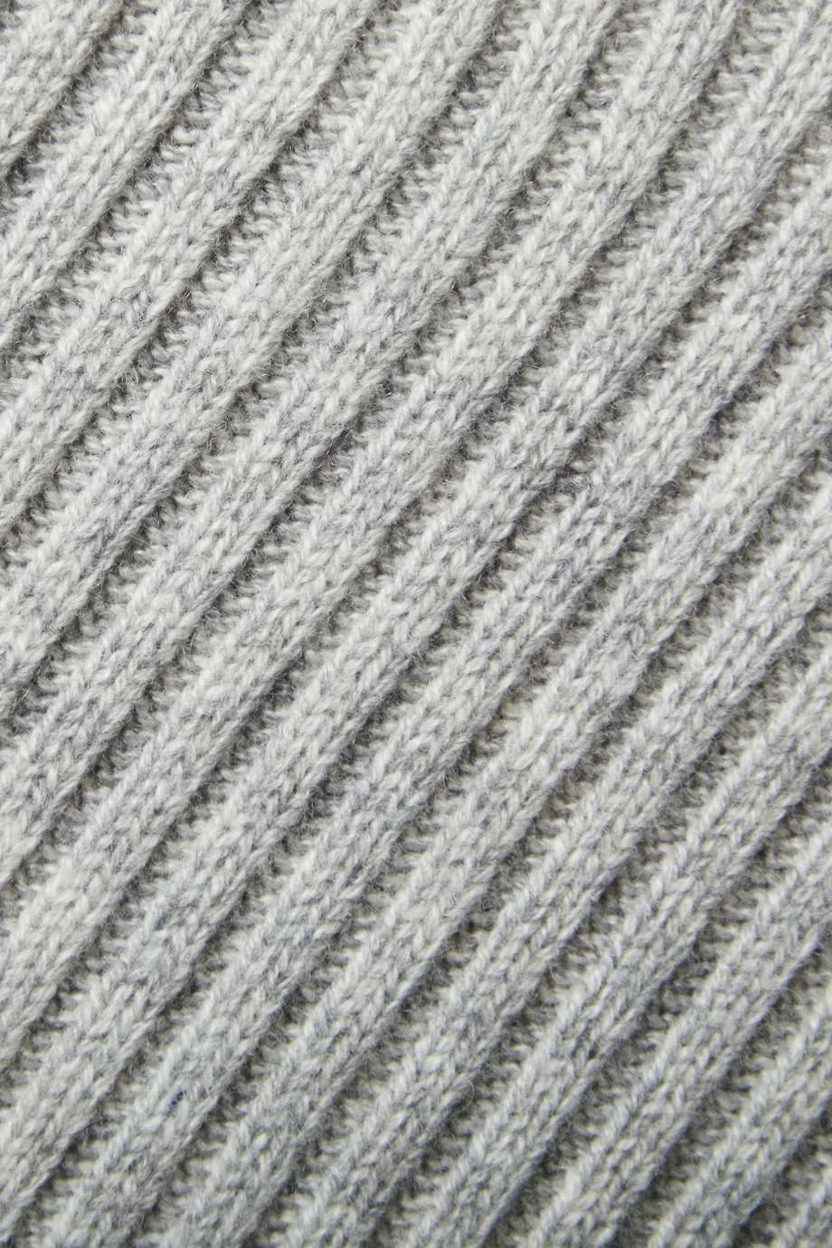 Vente flash đ ERES DĂ©bardeur En Laine Et Cachemire MĂ©langĂ©s CĂŽtelĂ©s Raphaelle ,Gris â€ïž â Image 4