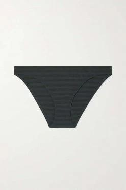 Grosses soldes 🔥 ERES Culotte De Bikini à Rayures Backgammon Hasard ,Noir ❤️