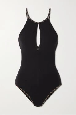 Vente flash ❤️ ERES Maillot De Bain à Finitions En Lurex Et à Découpe Goelette ,Noir ✨