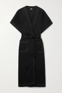 Les meilleures critiques de ✨ ERES Veste Longue En Voile De Coton Tiffany ,Noir 😉