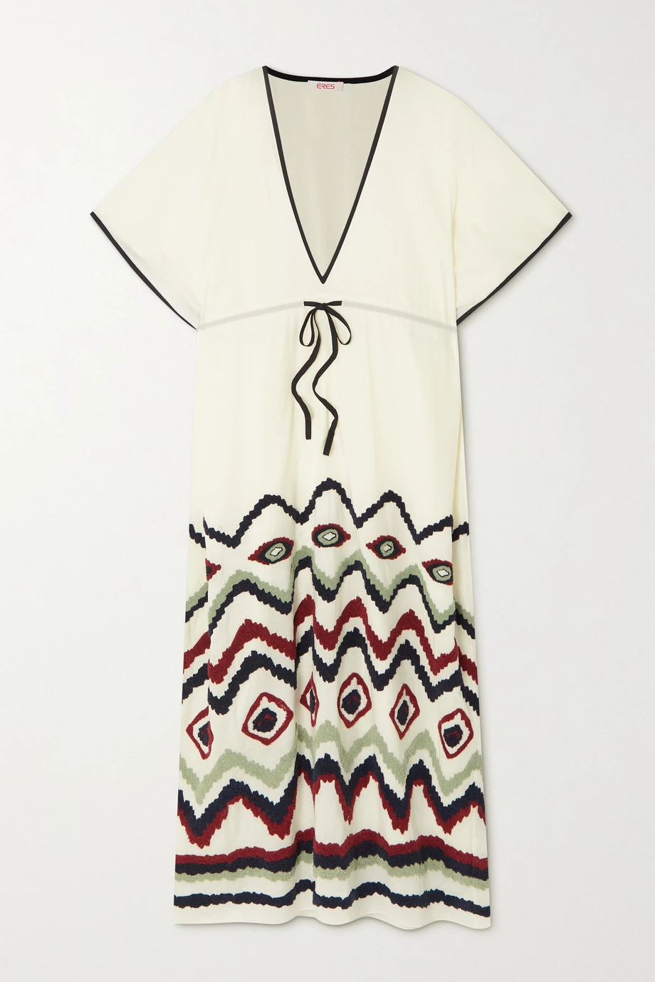 Remise 💯 ERES Robe En Coton à Broderies Cigale ,Blanc 😉