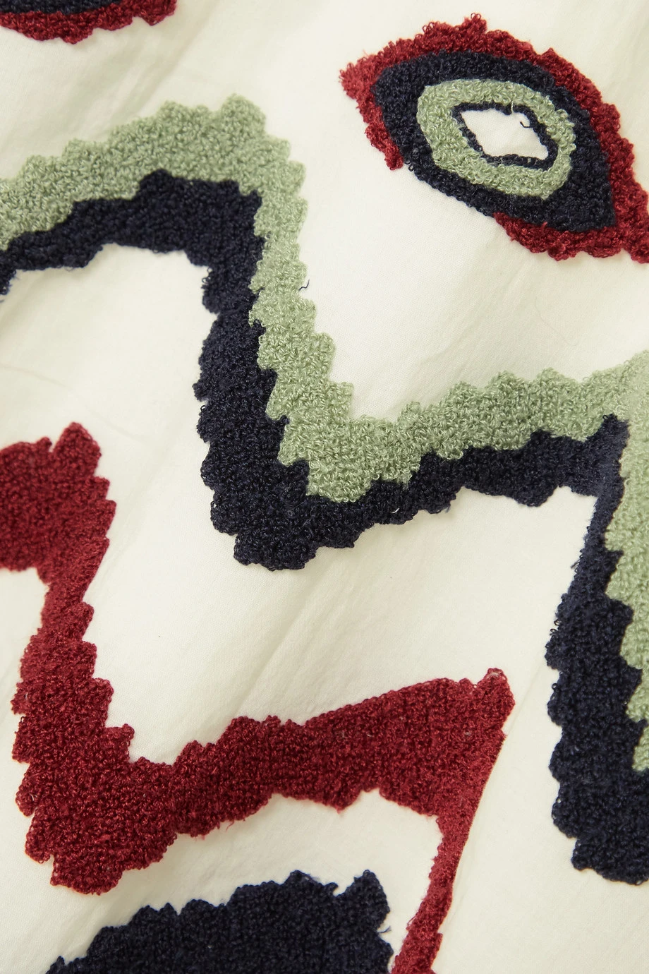 Remise 💯 ERES Robe En Coton à Broderies Cigale ,Blanc 😉 – Image 4