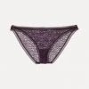 Le moins cher 🎉 ERES Culotte En Dentelle Stretch Decadence Declin ,Violet Foncé ✨