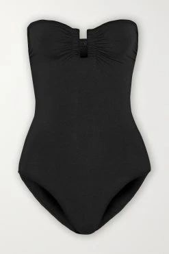 Remise ⭐ ERES Maillot De Bain Bustier Les Essentiels Cassiopée ,Noir ✔️