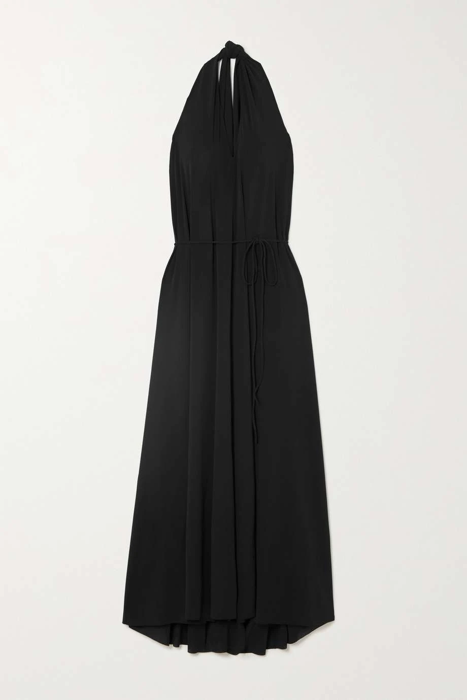 Le moins cher đ„ ERES Robe Portefeuille Longue Dos Ouvert Convertible En Jersey Stretch DĂ©sirĂ©e ,Noir â€ïž